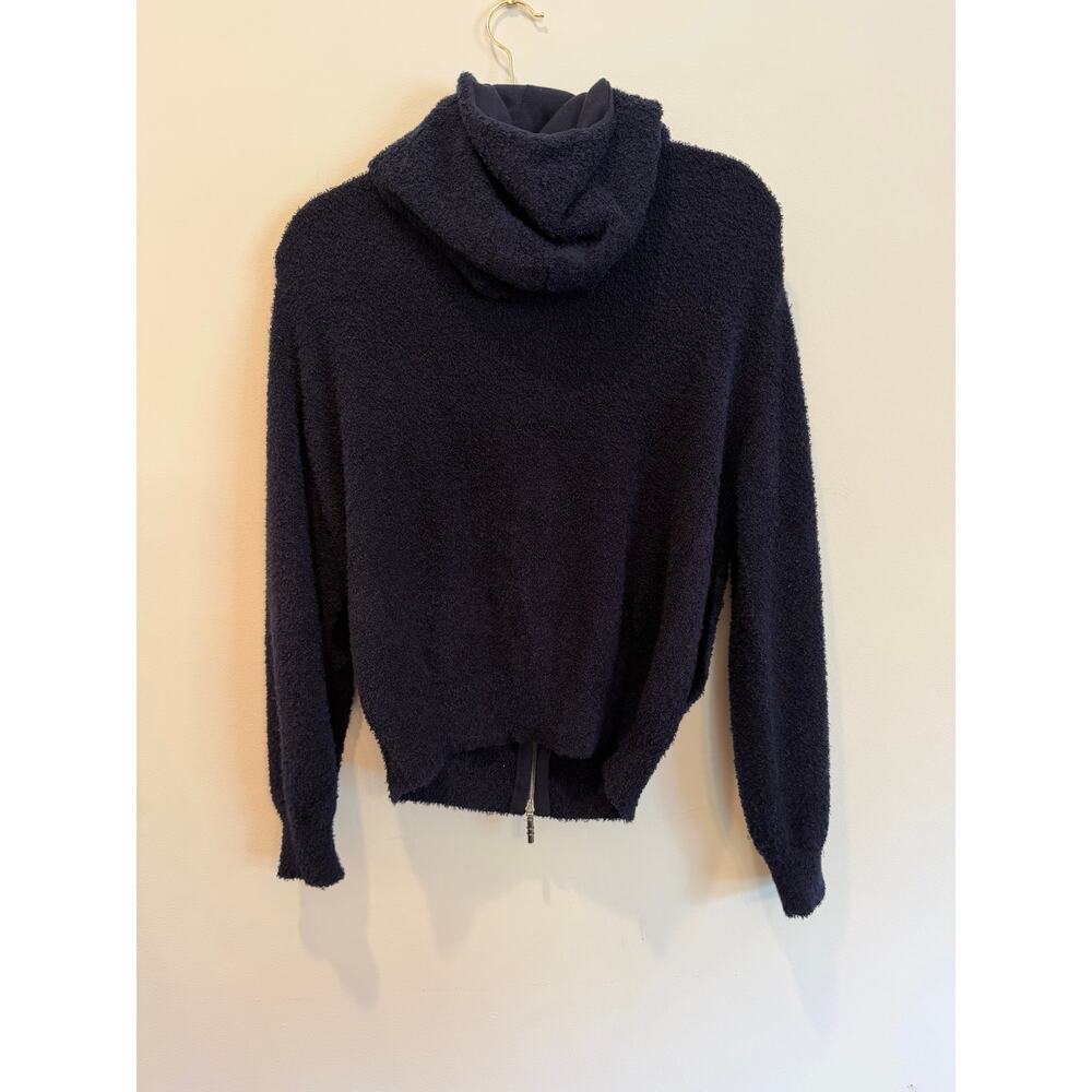 Loro Piana Bouclé Silk Cashmere Zip Jacket - Picture 6 of 7